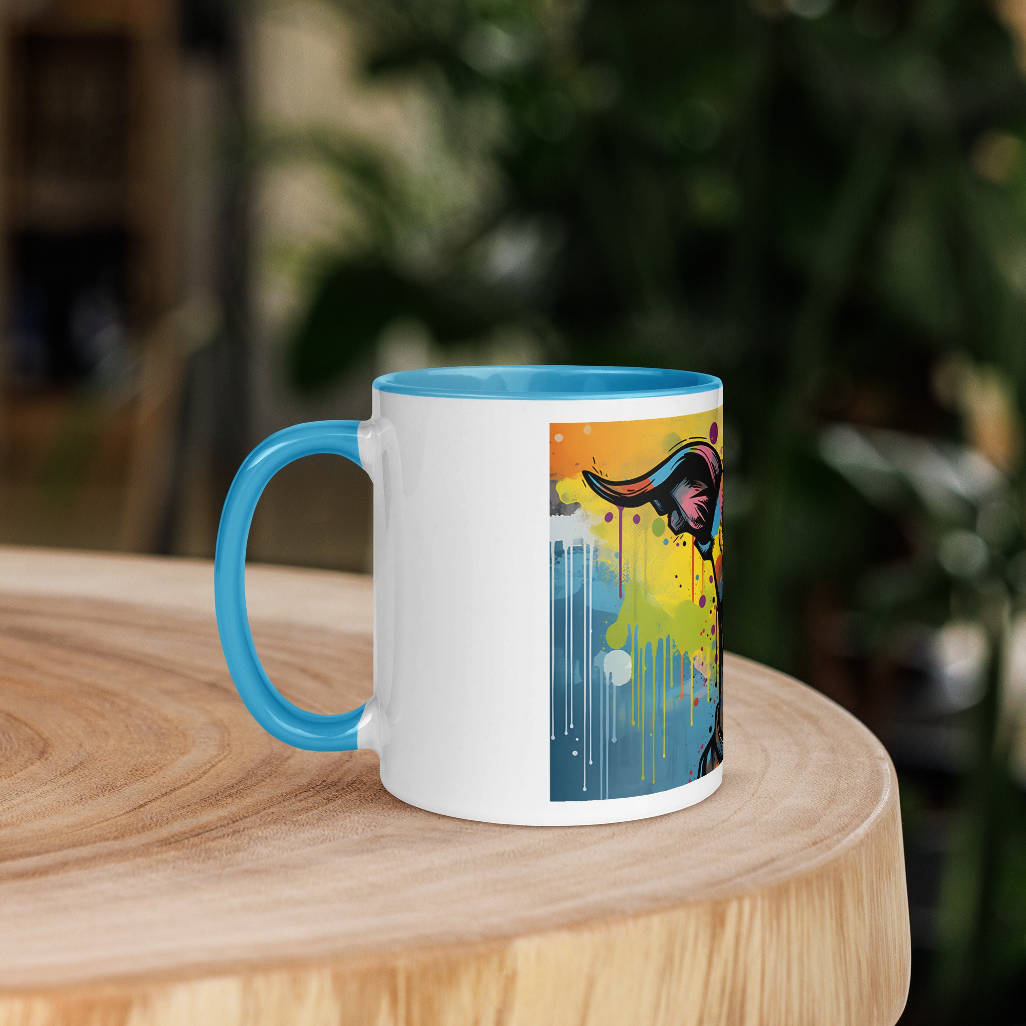 11oz Cute Whippet - Pop Art Funky