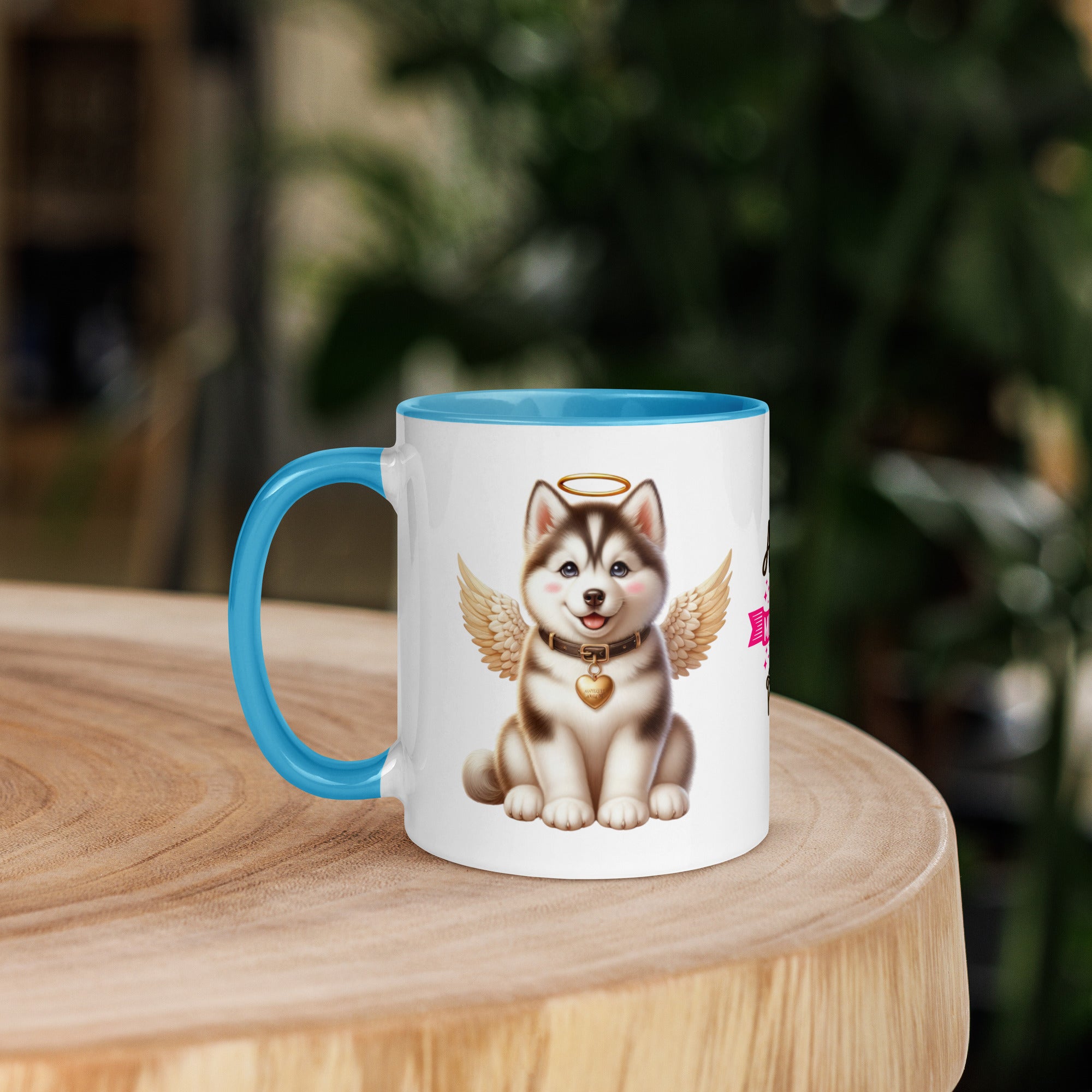 11oz Husky Sibirya Kurdu Angel - Always On My Mind Forever In My Heart