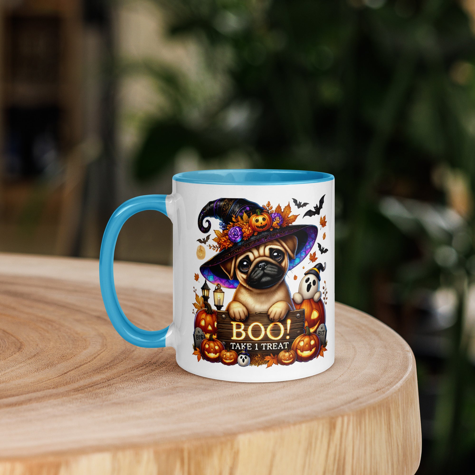 11oz Halloween Pug Mug #3