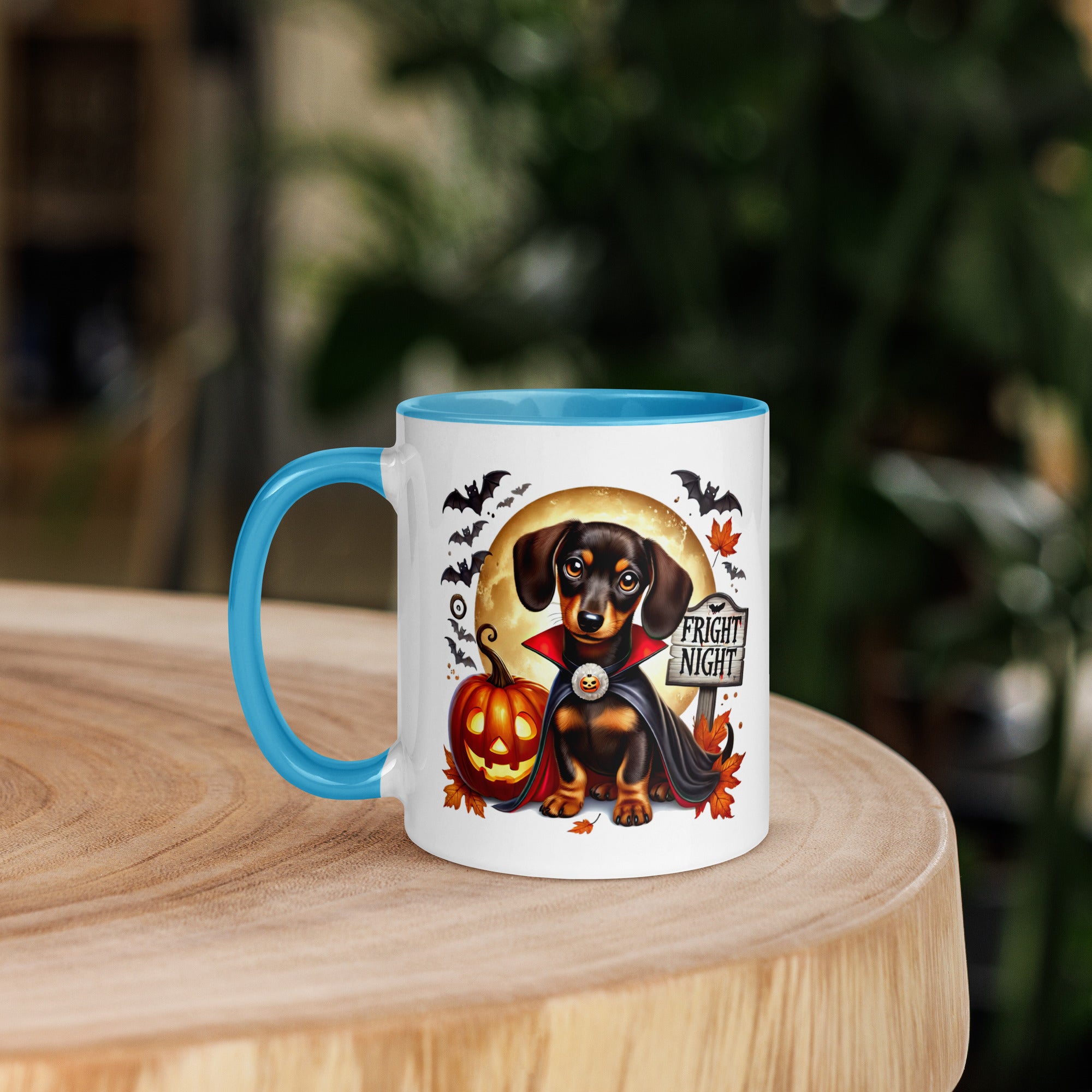11oz Halloween Dachshund Mug #1