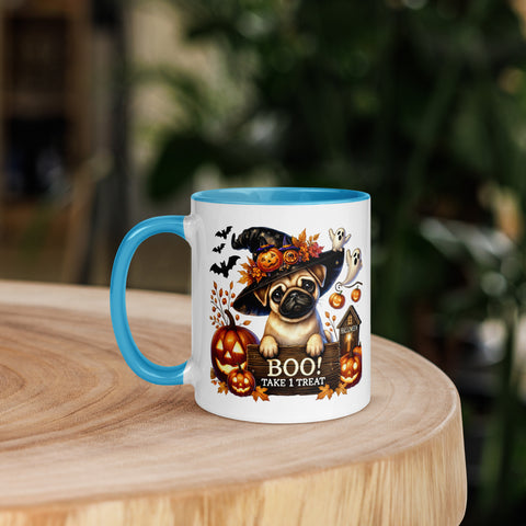 11oz Halloween Pug Mug #4