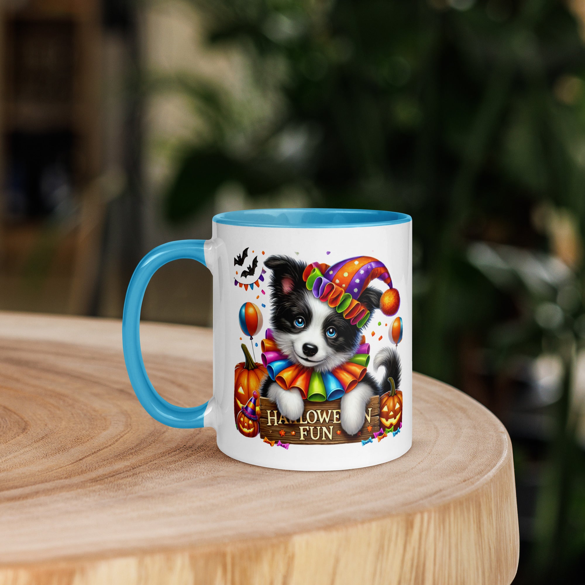 11oz Halloween Border Collie Mug #1