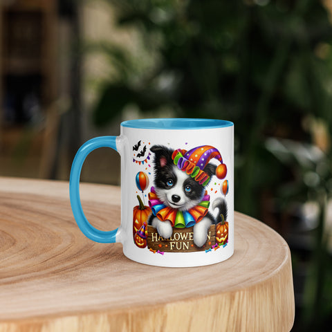11oz Halloween Border Collie Mug #1