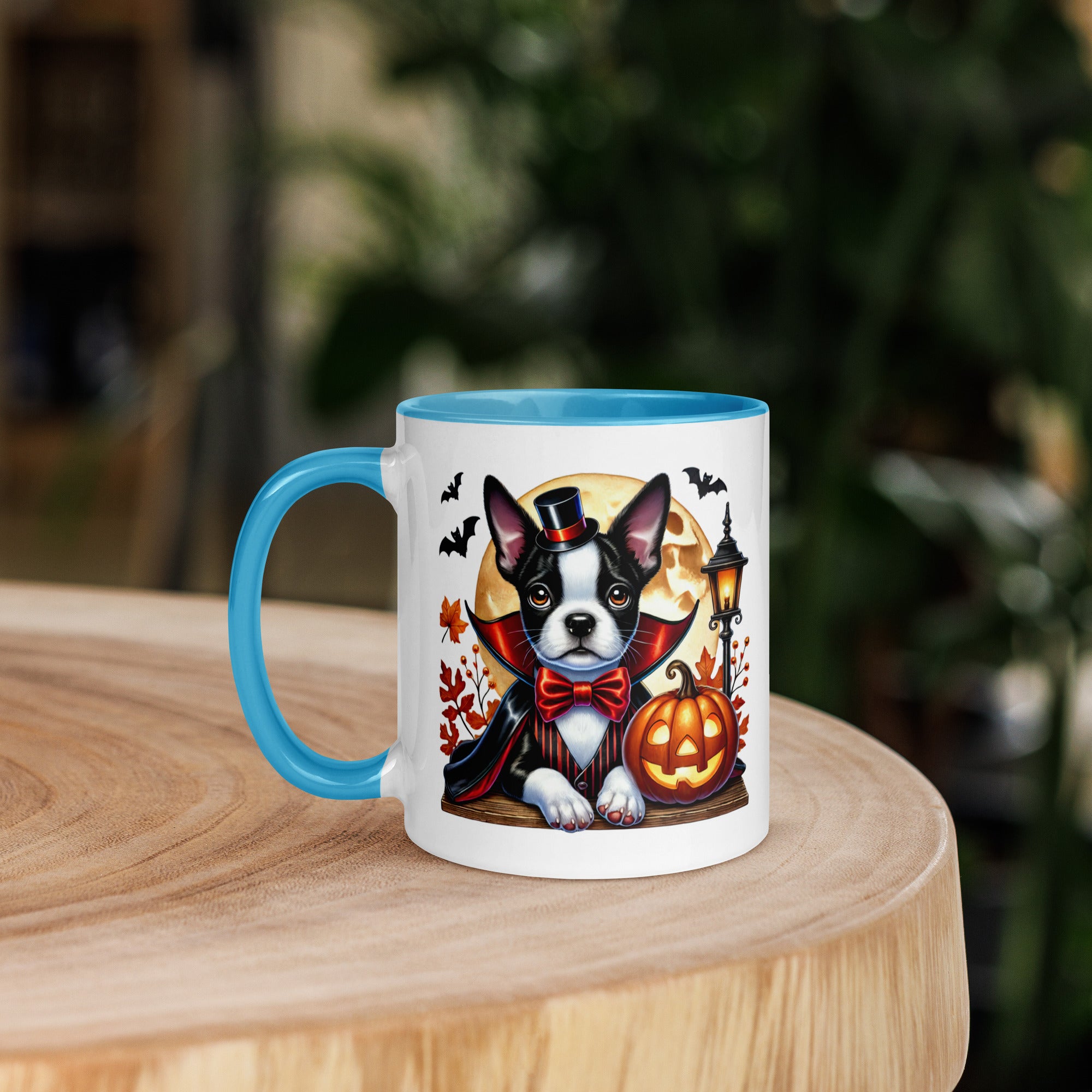 11oz Halloween French Bulldog Mug #1