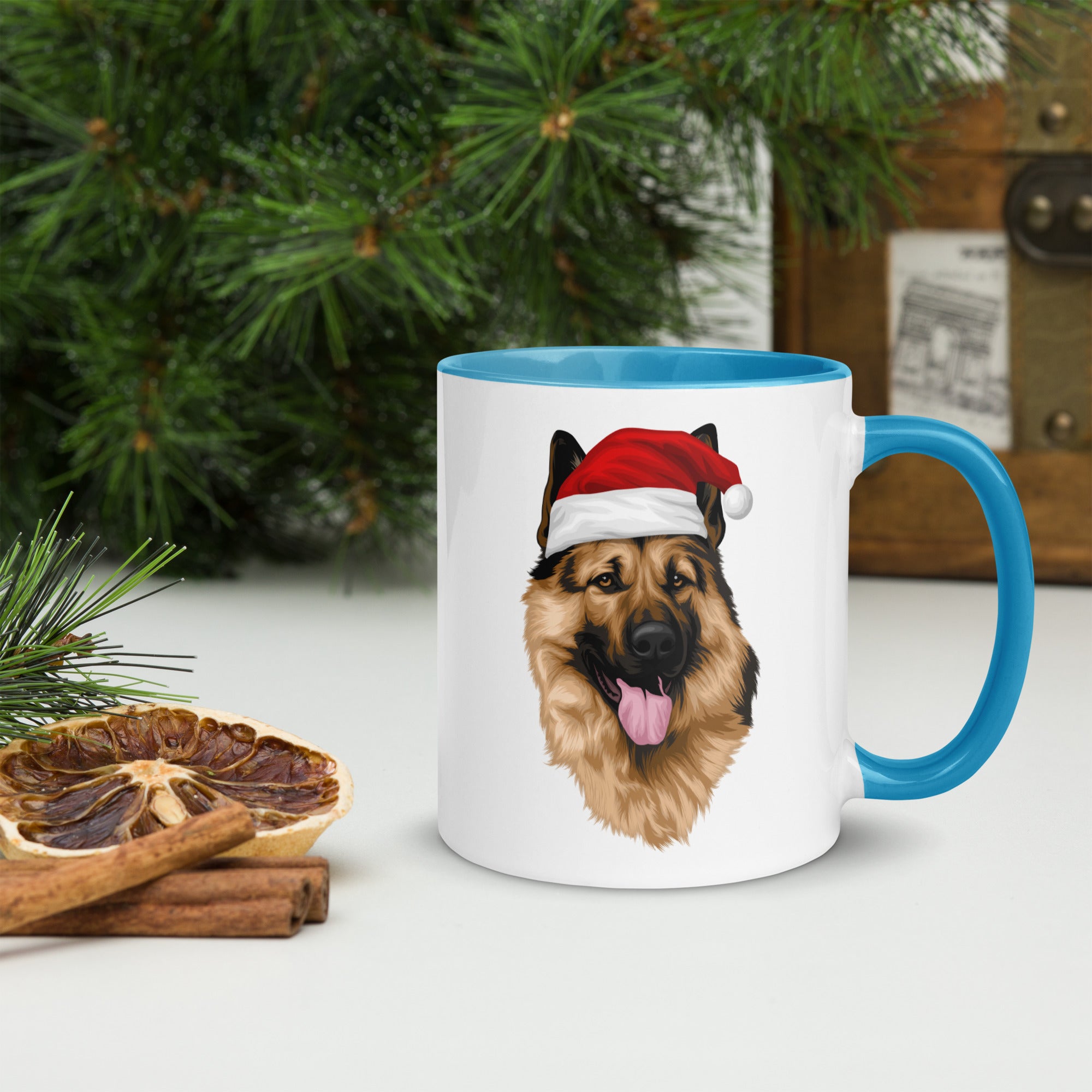 11oz Merry Christmas German Shepherd Mug