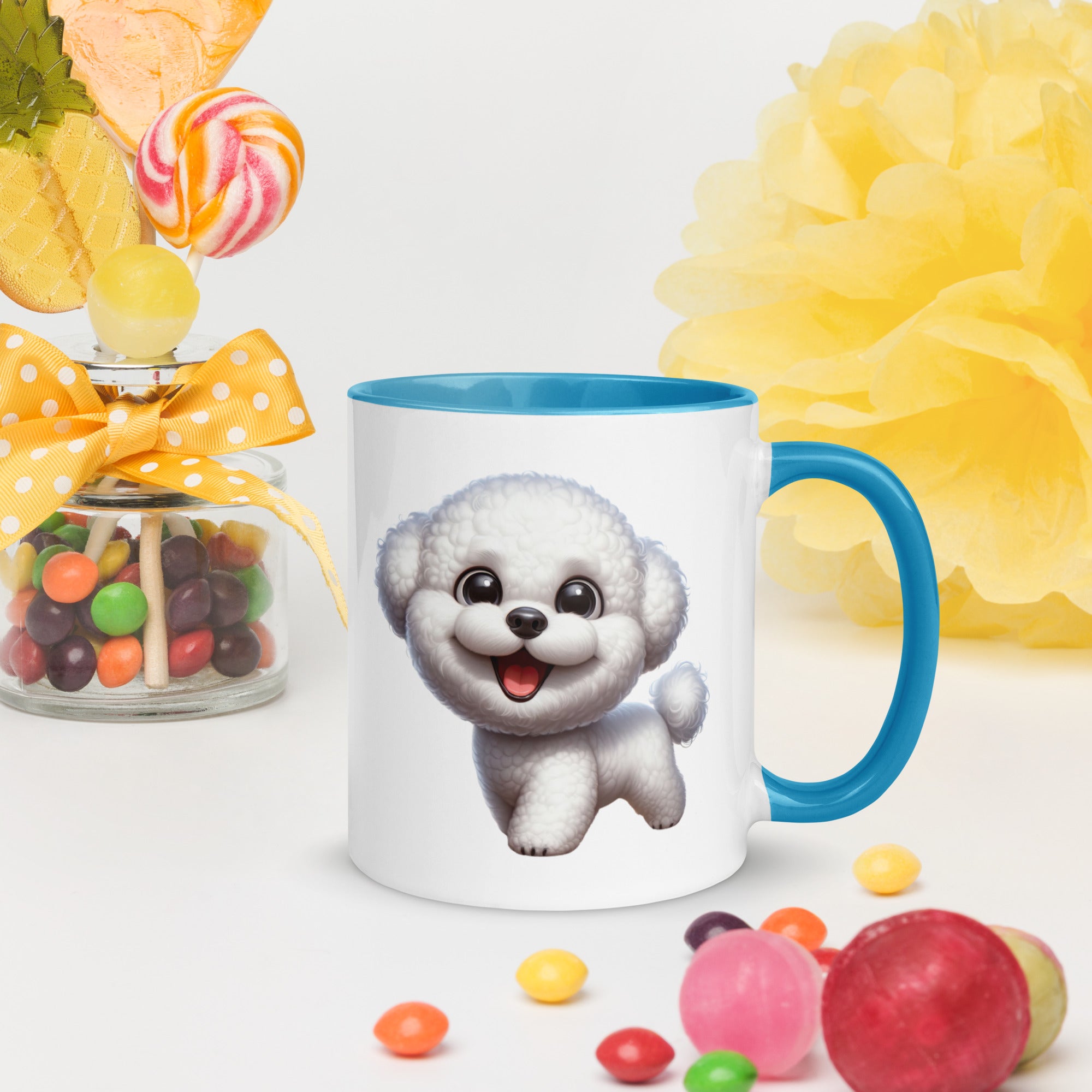 11oz Whimsical Bichon Frisé Mug