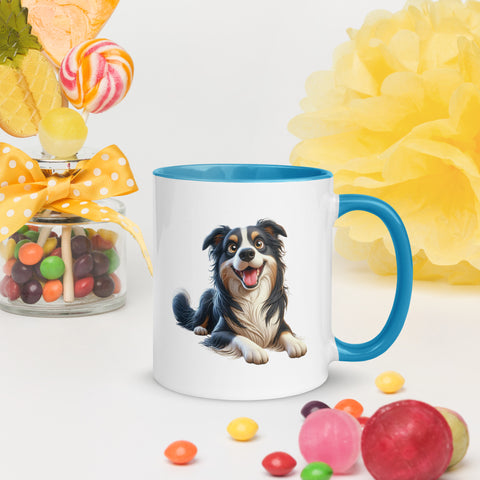 11oz Whimsical Border Collie Mug