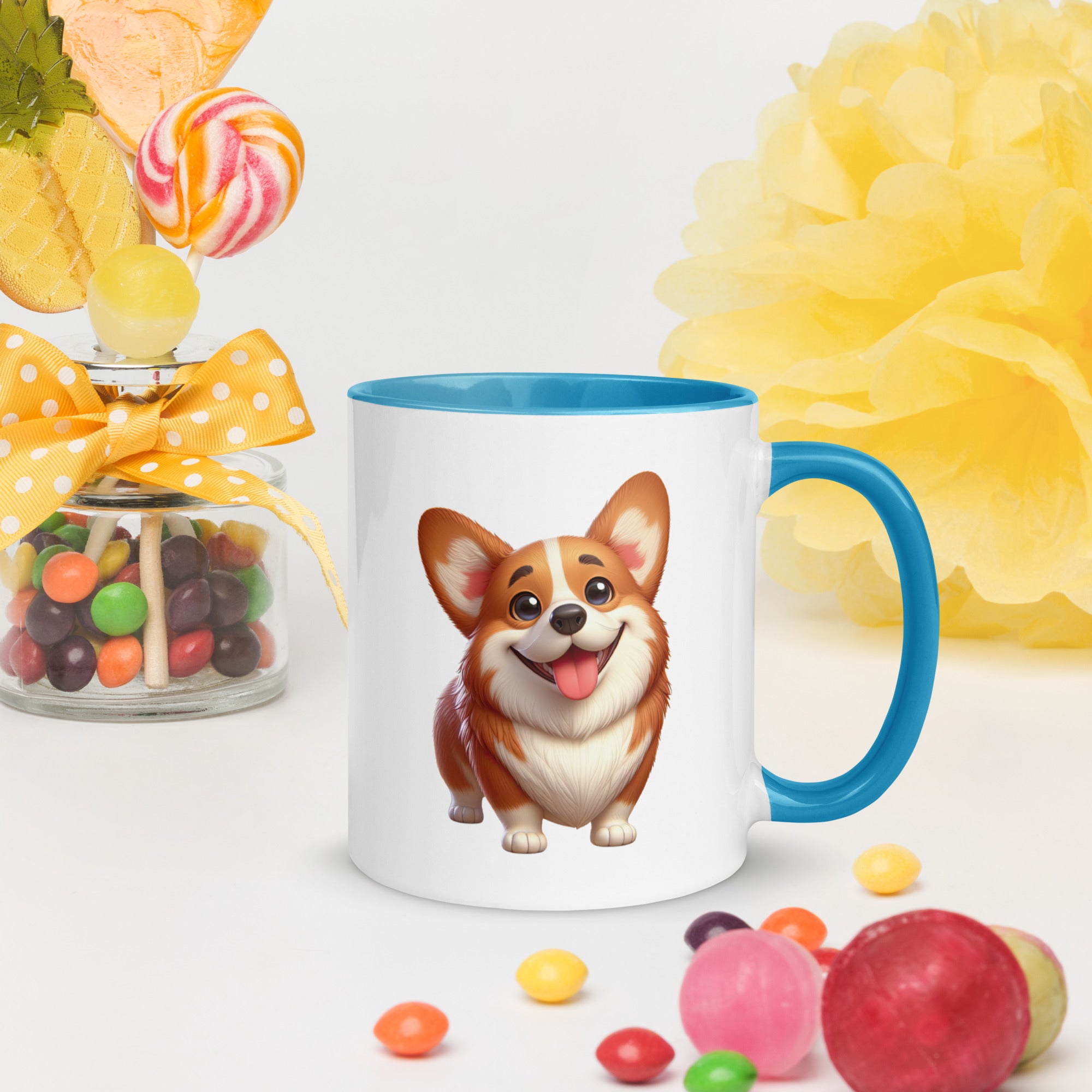 11oz Whimsical Corgi Mug