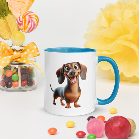 11oz Whimsical Dachshund Mug