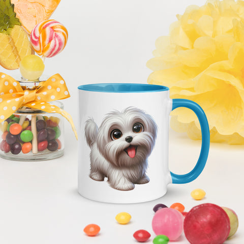11oz Whimsical Maltese Mug