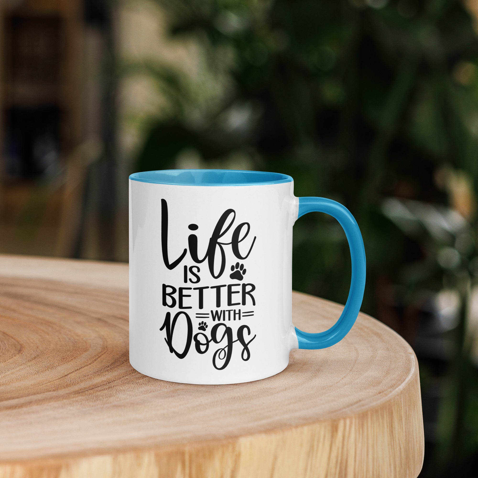 11oz White Mug - Life Is Better With Dogs