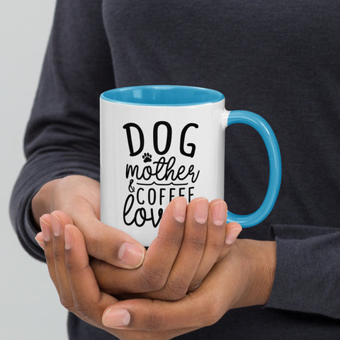 11oz White Mug - Dog Mother And Coffee Lover