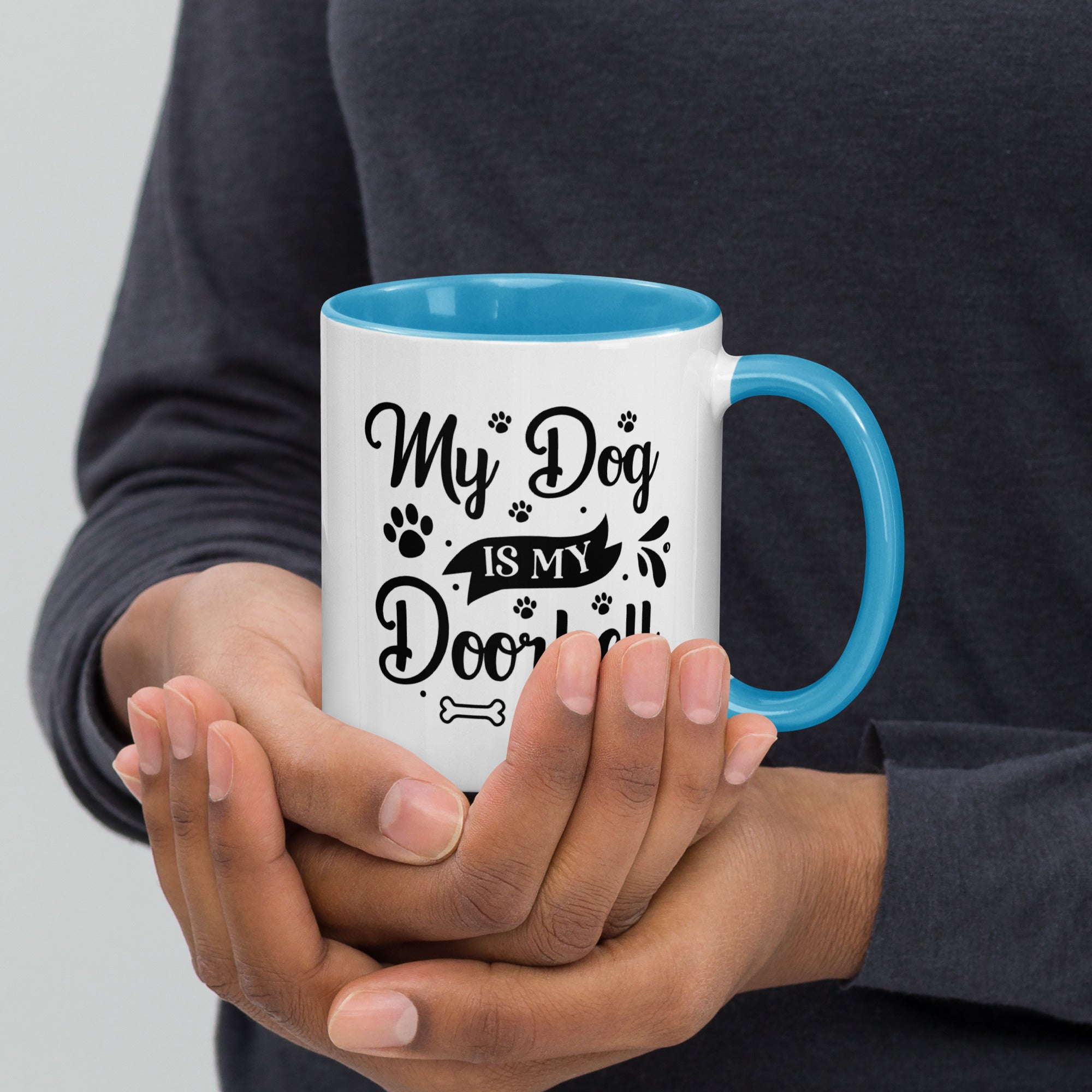 11oz White Mug - My Dog Is My Doorbell