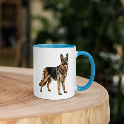 11oz German Shepherd In 2 Poses