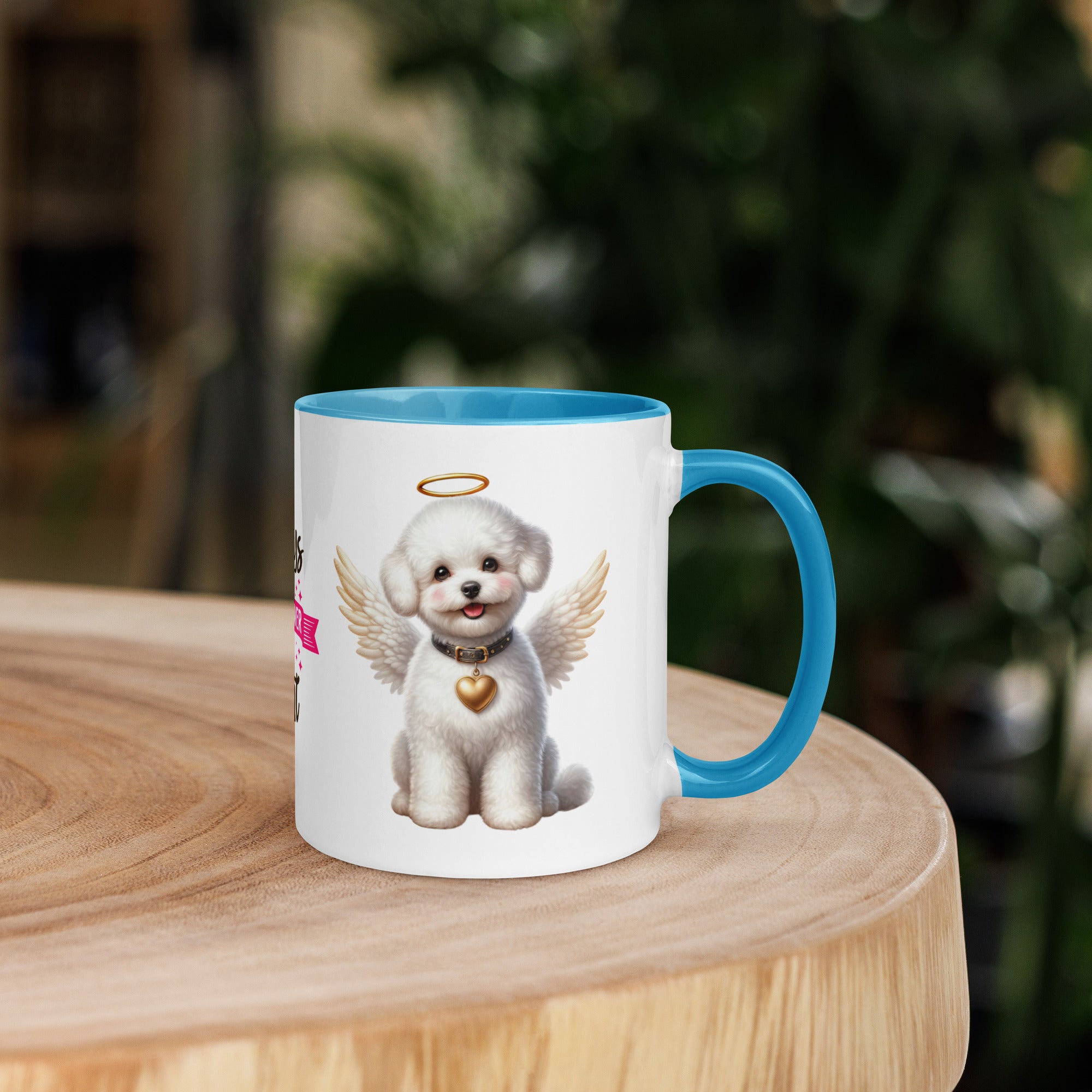 11oz Bichon Frisé Angel - Always On My Mind Forever In My Heart