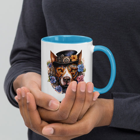 11oz Steampunk Pitbull 'Bruce'
