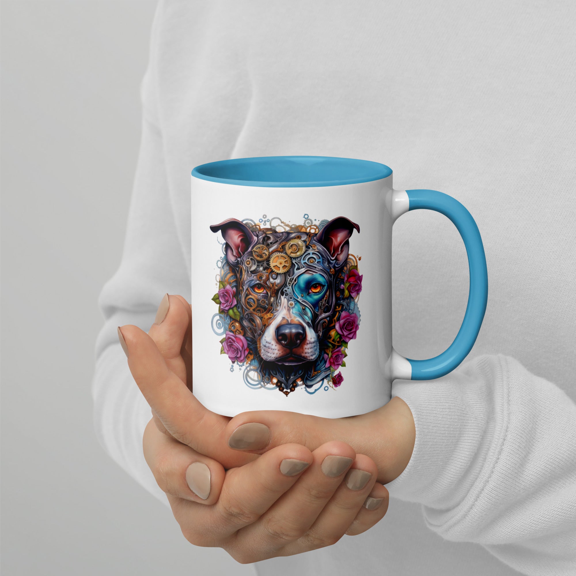 11oz Steampunk Pitbull 'JoJo'