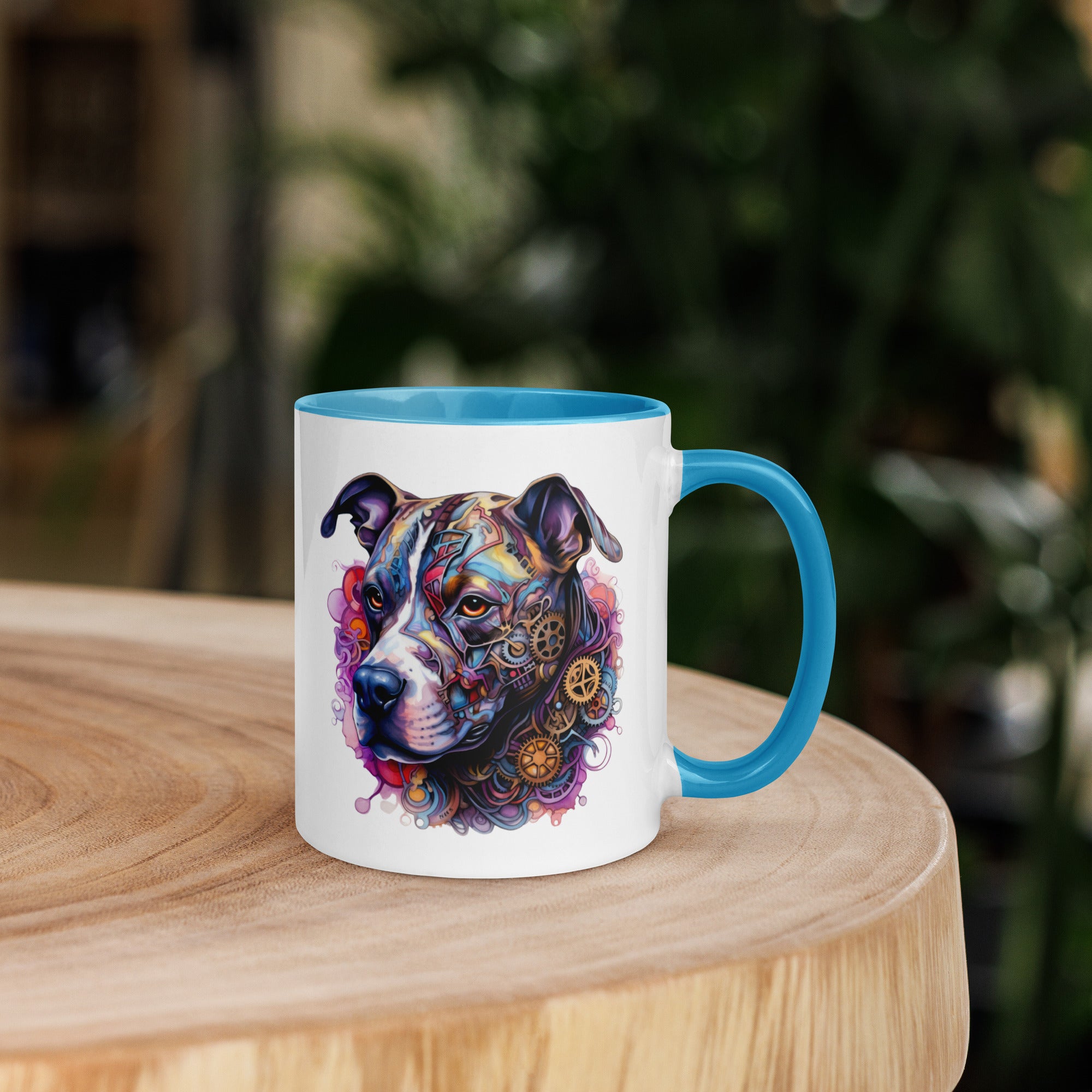 11oz Steampunk Pitbull 'Rusty'