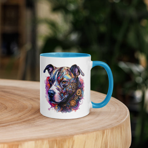 11oz Steampunk Pitbull 'Rusty'