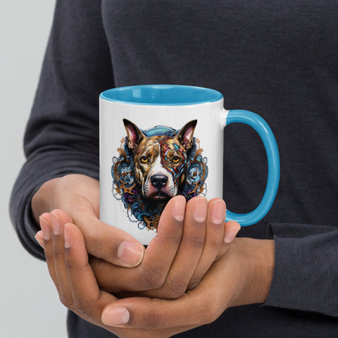 11oz Steampunk Pitbull 'Hardy'