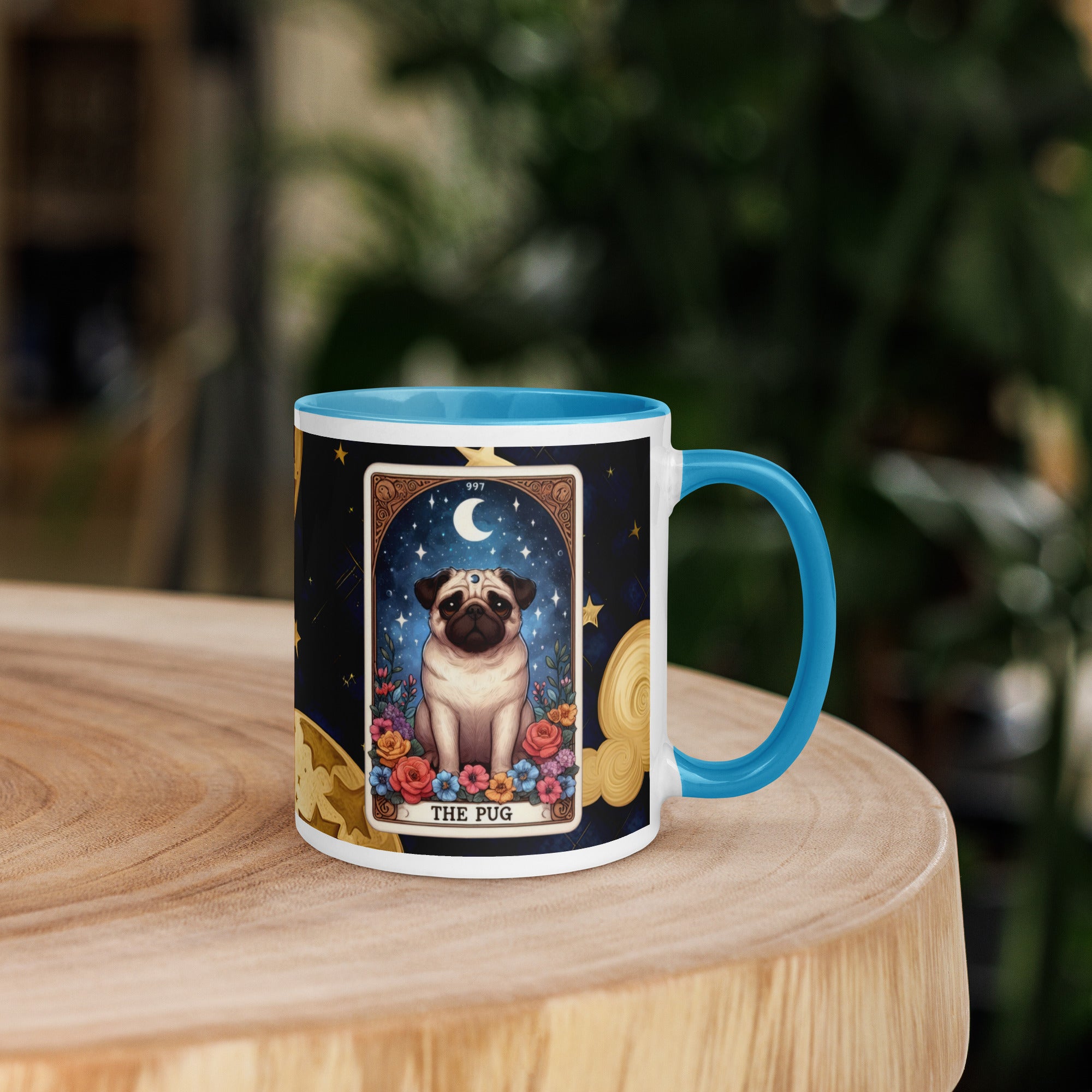 11oz Tarot Card Mug - The Pug