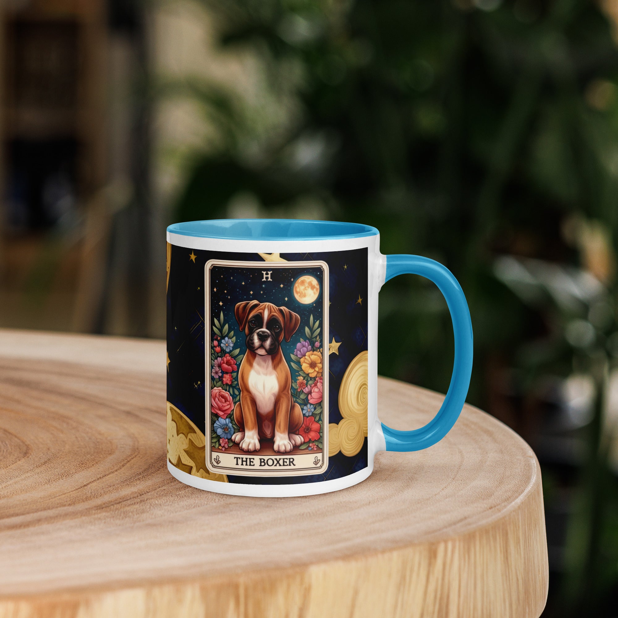 11oz Tarot Card Mug - The Boxer