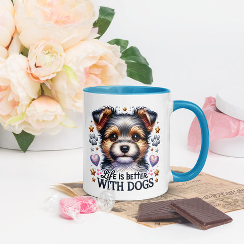 11oz Yorkshire Terrier - Life Is Better With Dogs