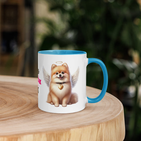 11oz Pomeranian Angel - Always On My Mind Forever In My Heart