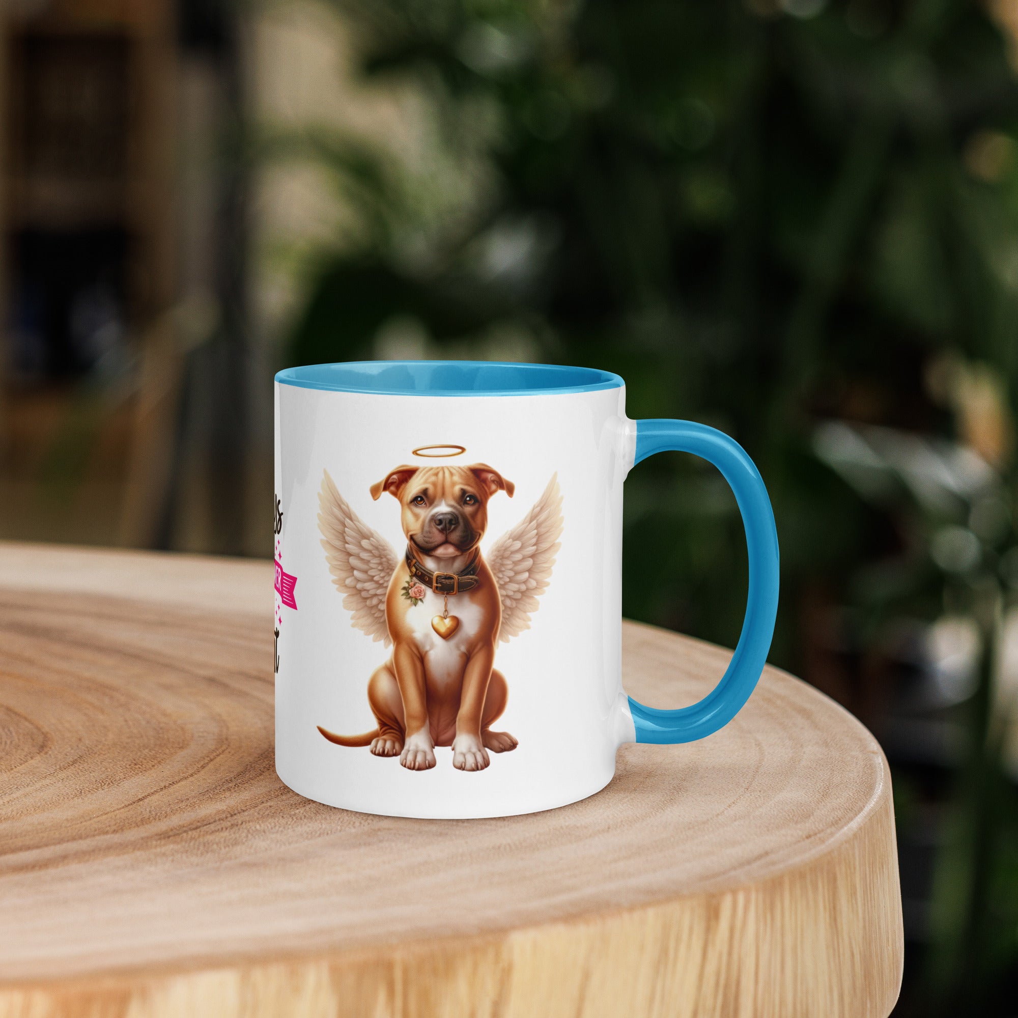 11oz Pitbull Angel - Always On My Mind Forever In My Heart