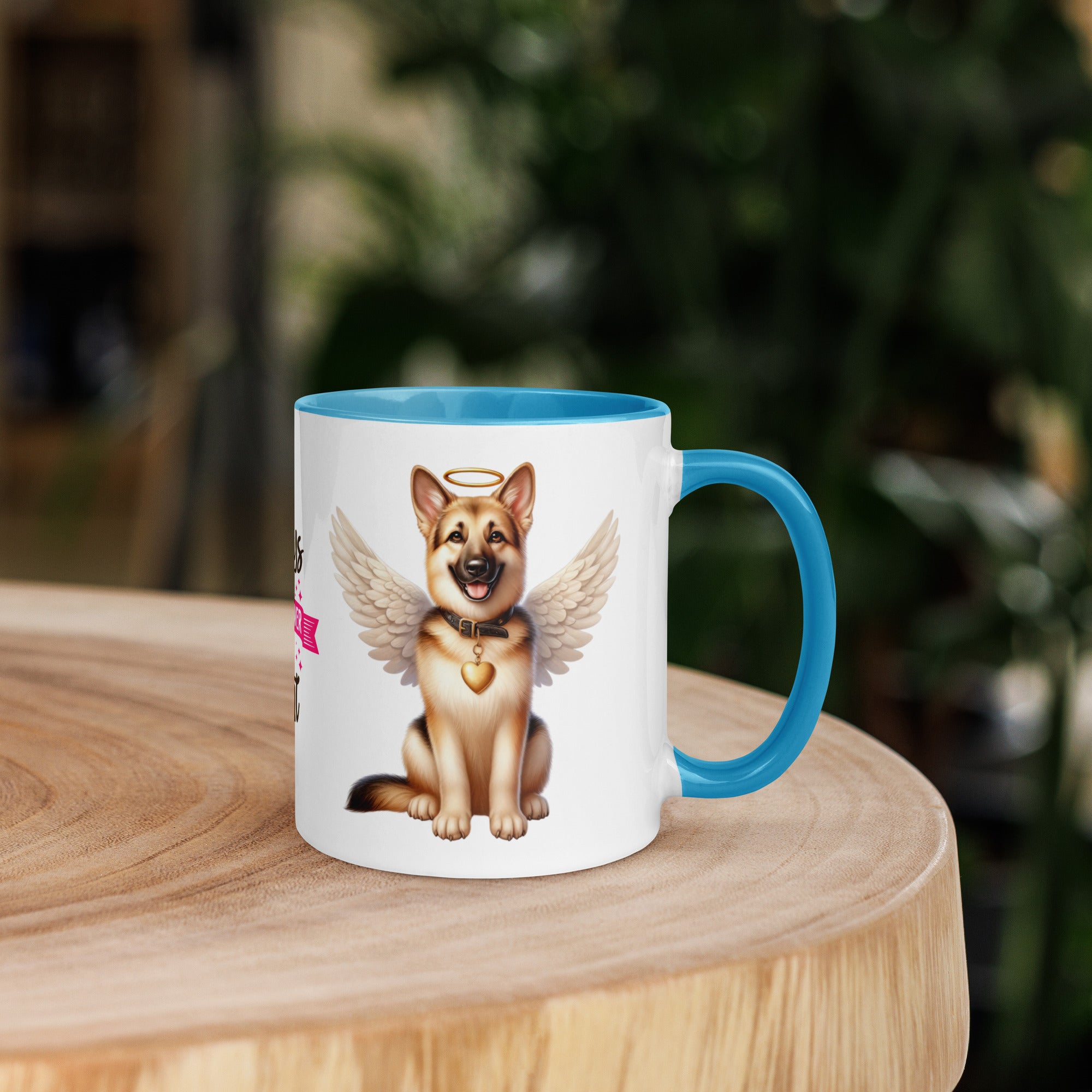 11oz German Shepherd Angel - Always On My Mind Forever In My Heart