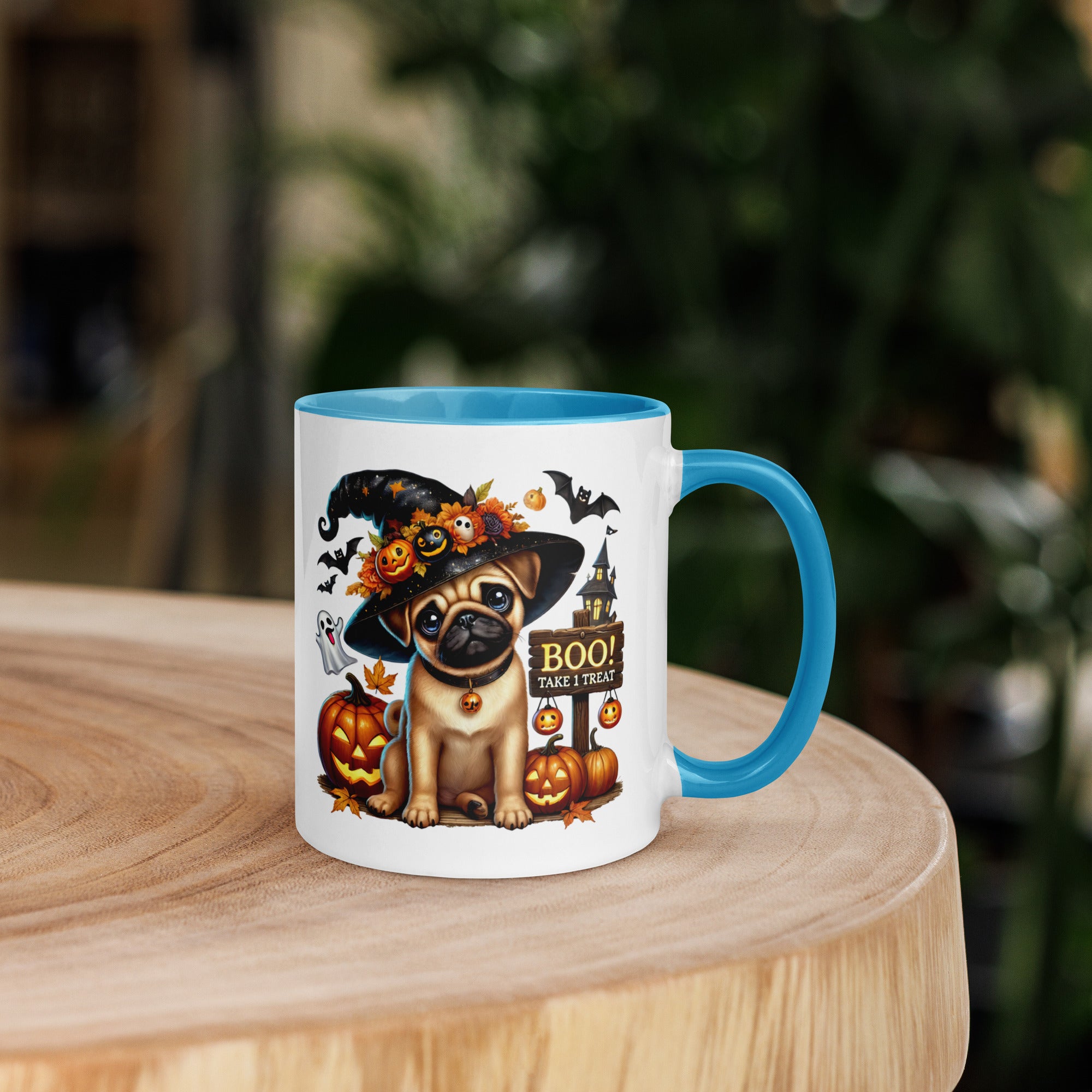 11oz Halloween Pug Mug #2