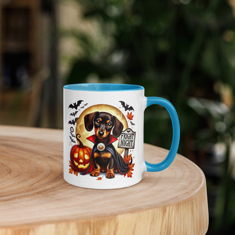11oz Halloween Dachshund Mug #1
