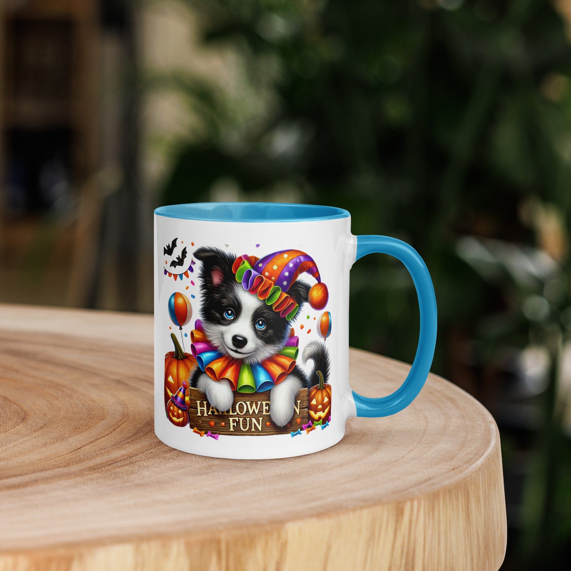 11oz Halloween Border Collie Mug #1