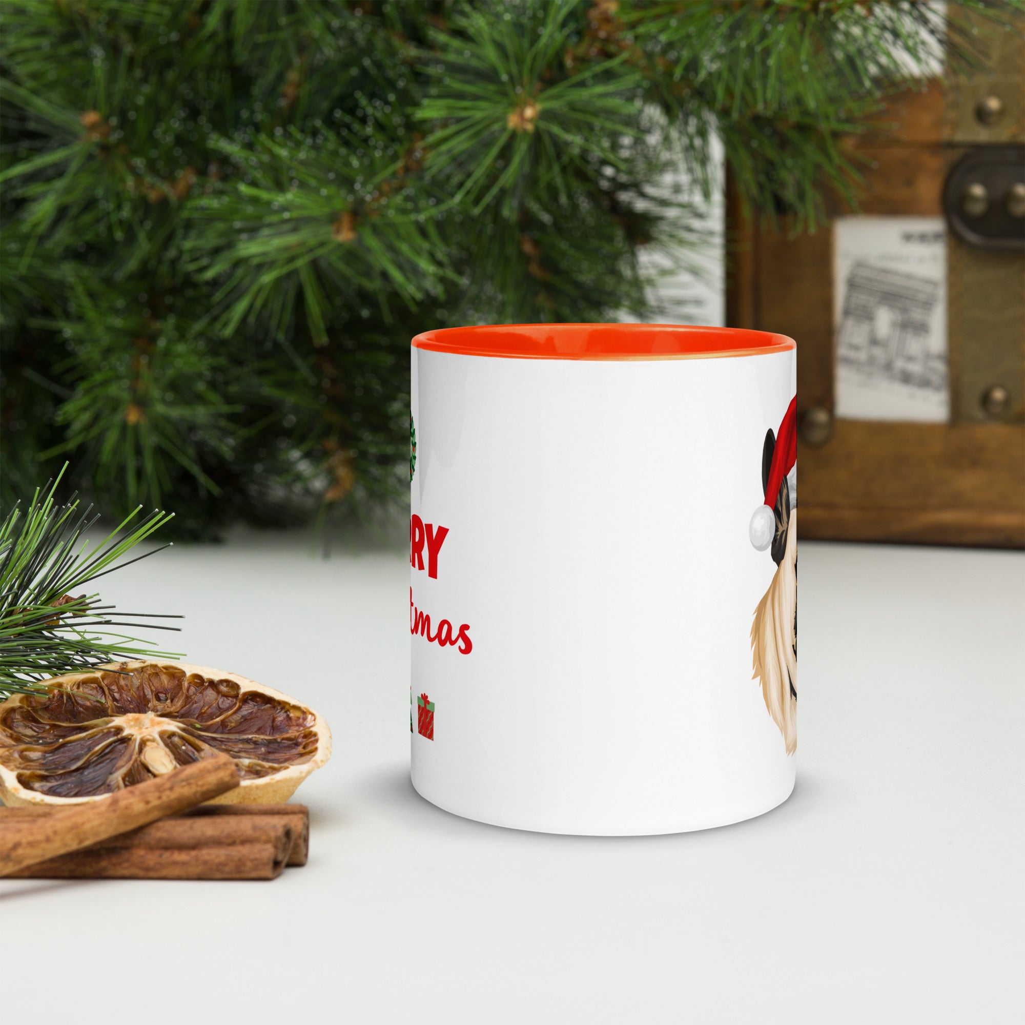 11oz Merry Christmas French Bulldog Mug