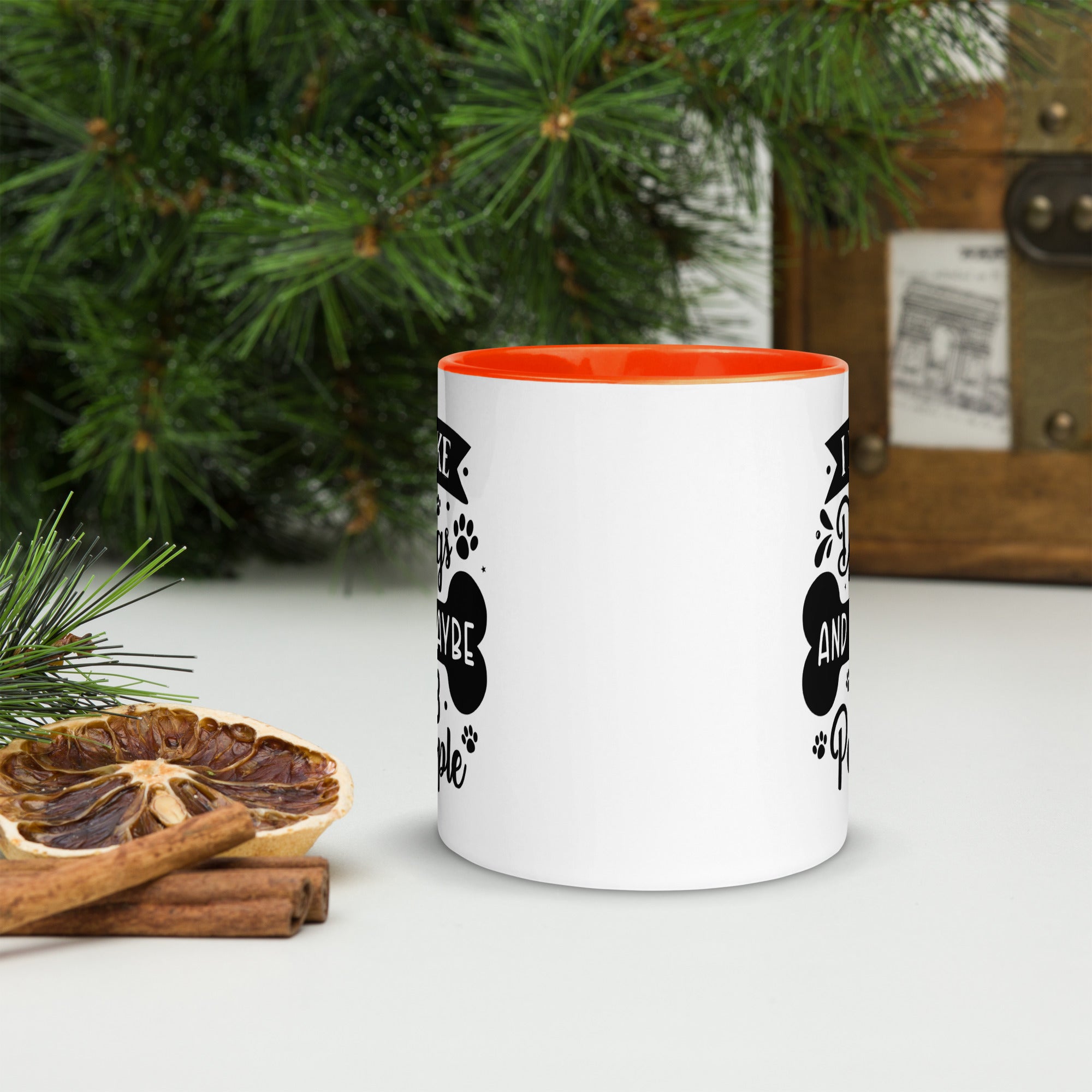 11oz White Mug - I Like Dogs And Maybe 3 People