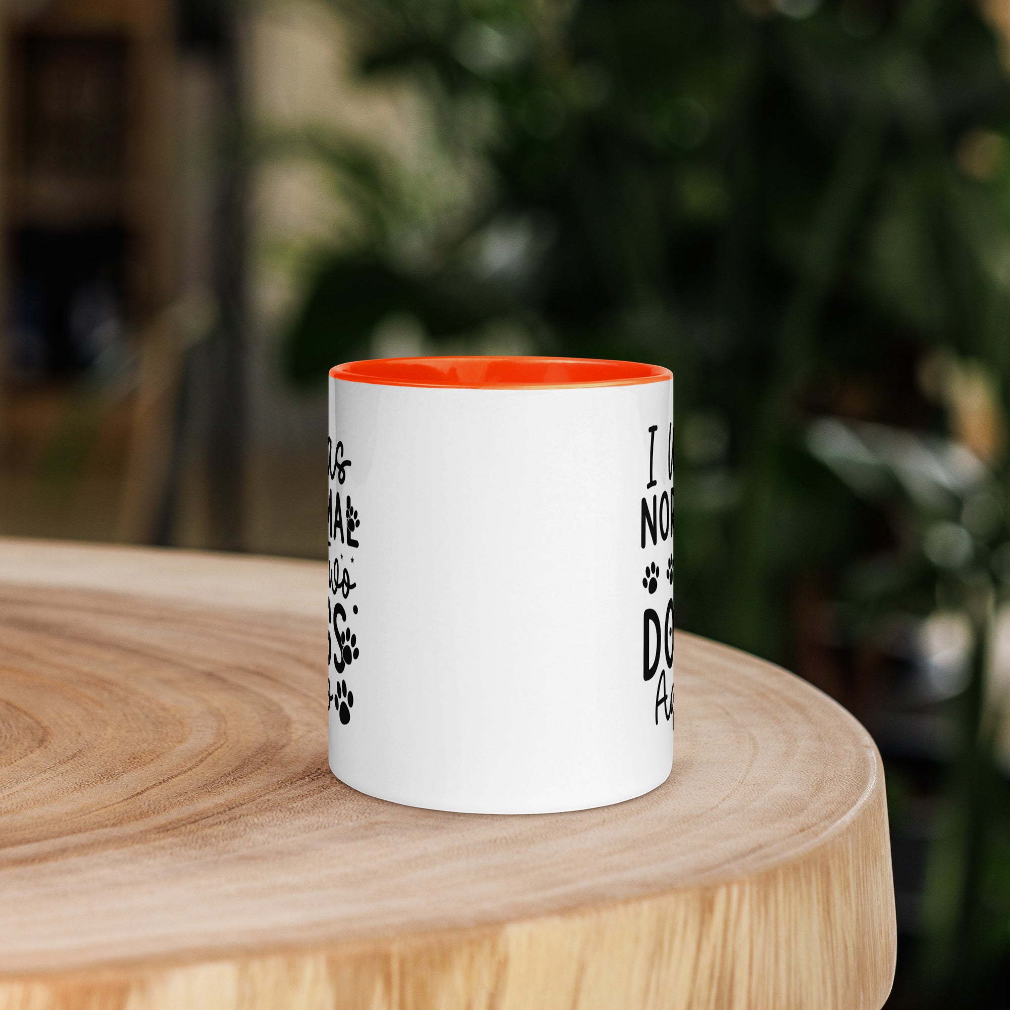 11oz White Mug - I Was Normal Two Dogs Ago