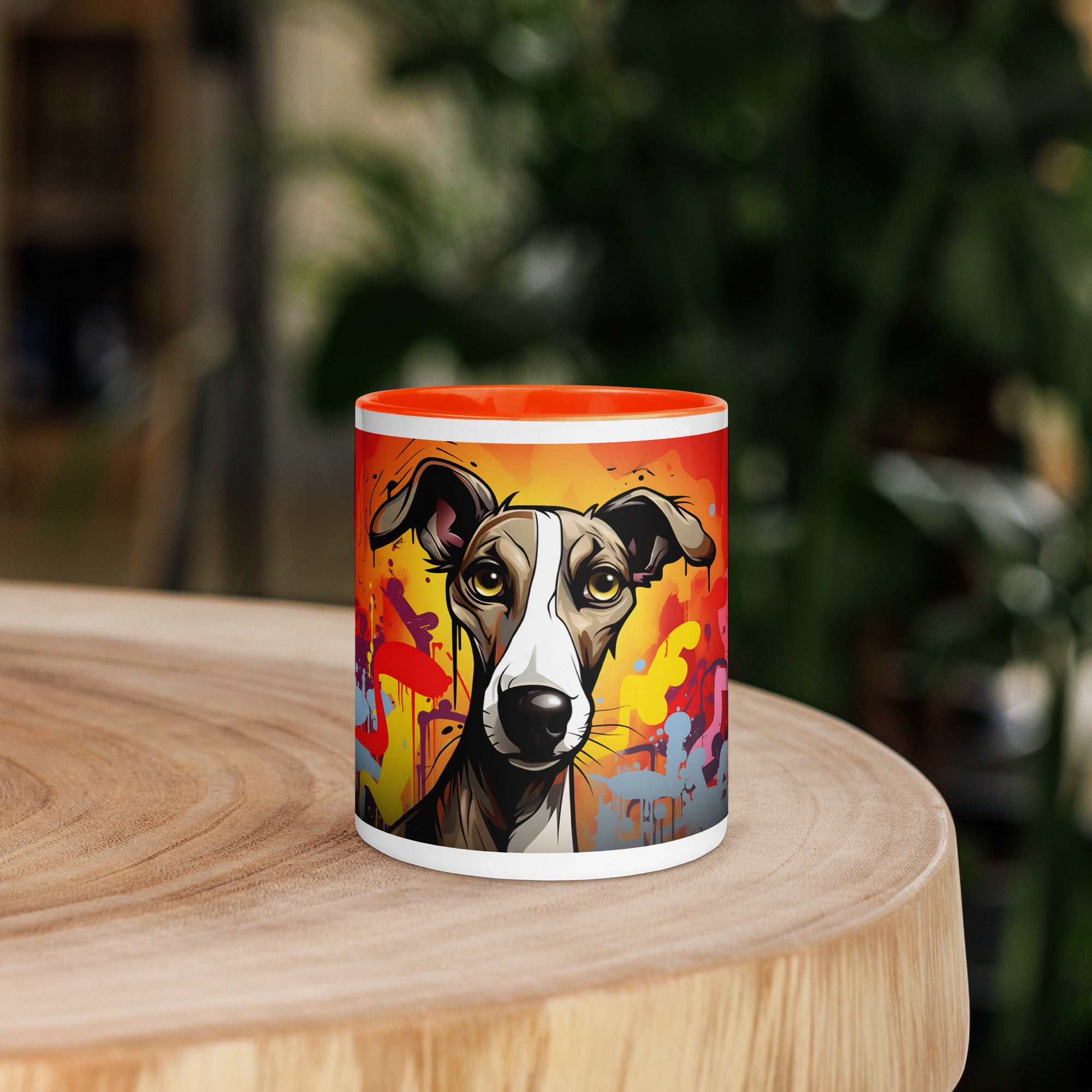 11oz Cute Whippet - Pop Art Blast