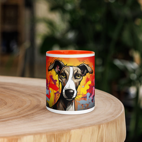 11oz Cute Whippet - Pop Art Blast