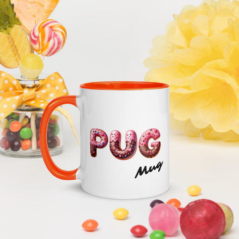 11oz Pug In A Donut - Pug Mug