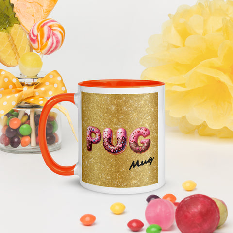 11oz Sparkles Unicorn Pug - Pug Mug
