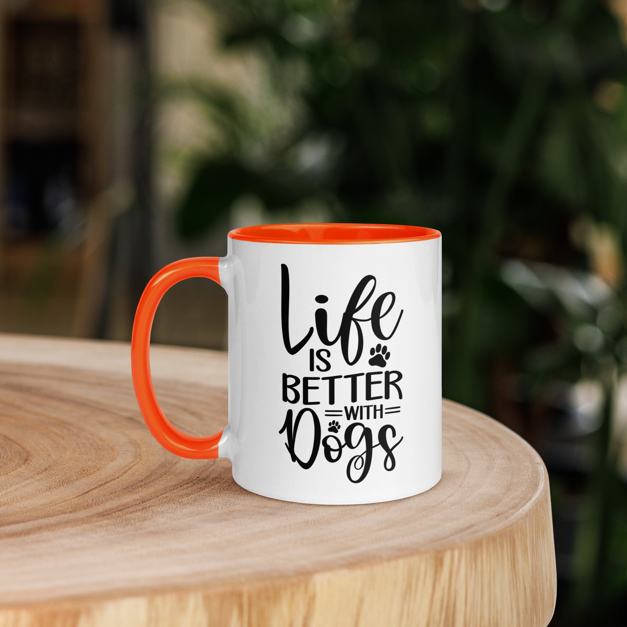 11oz White Mug - Life Is Better With Dogs