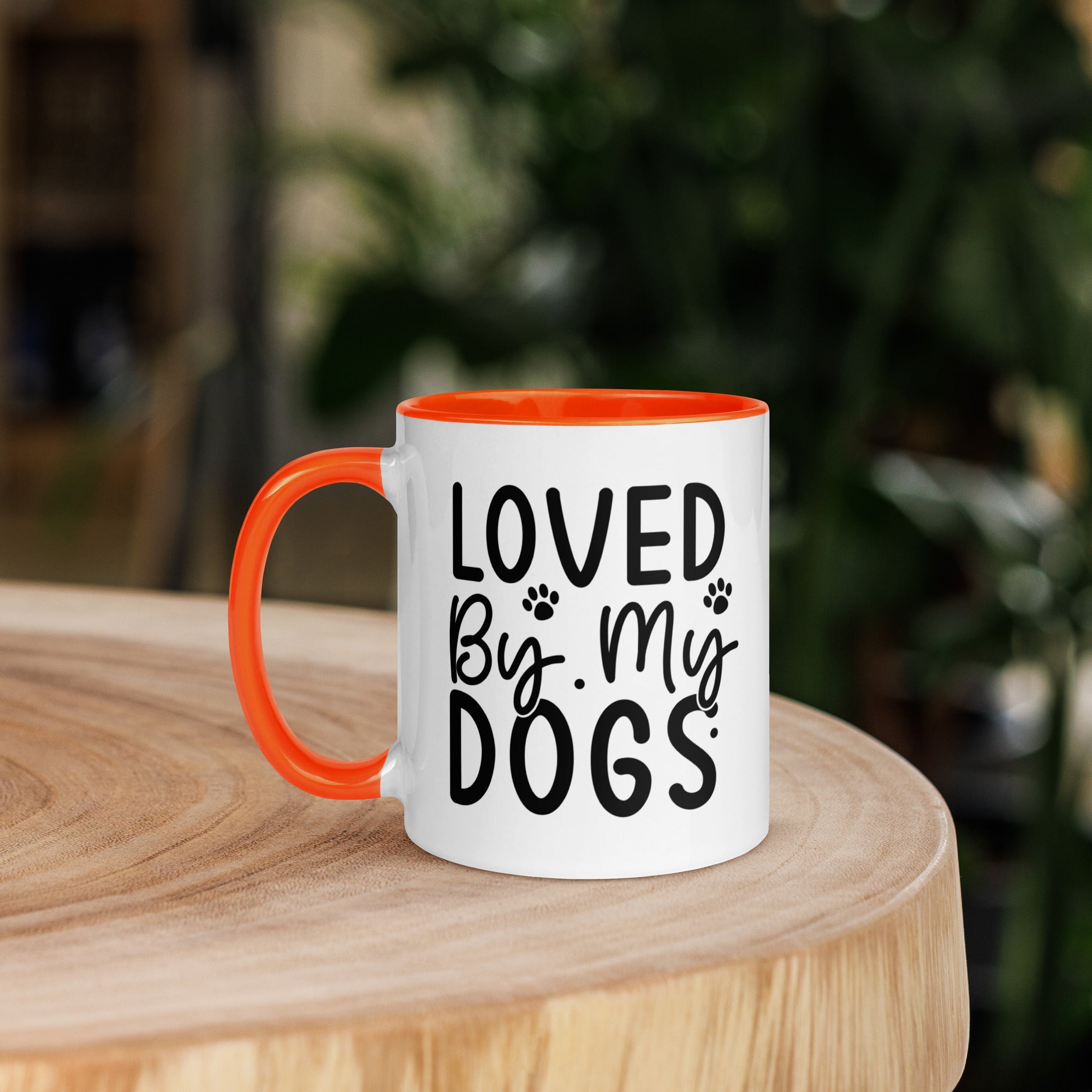 11oz White Mug - Loved By My Dogs