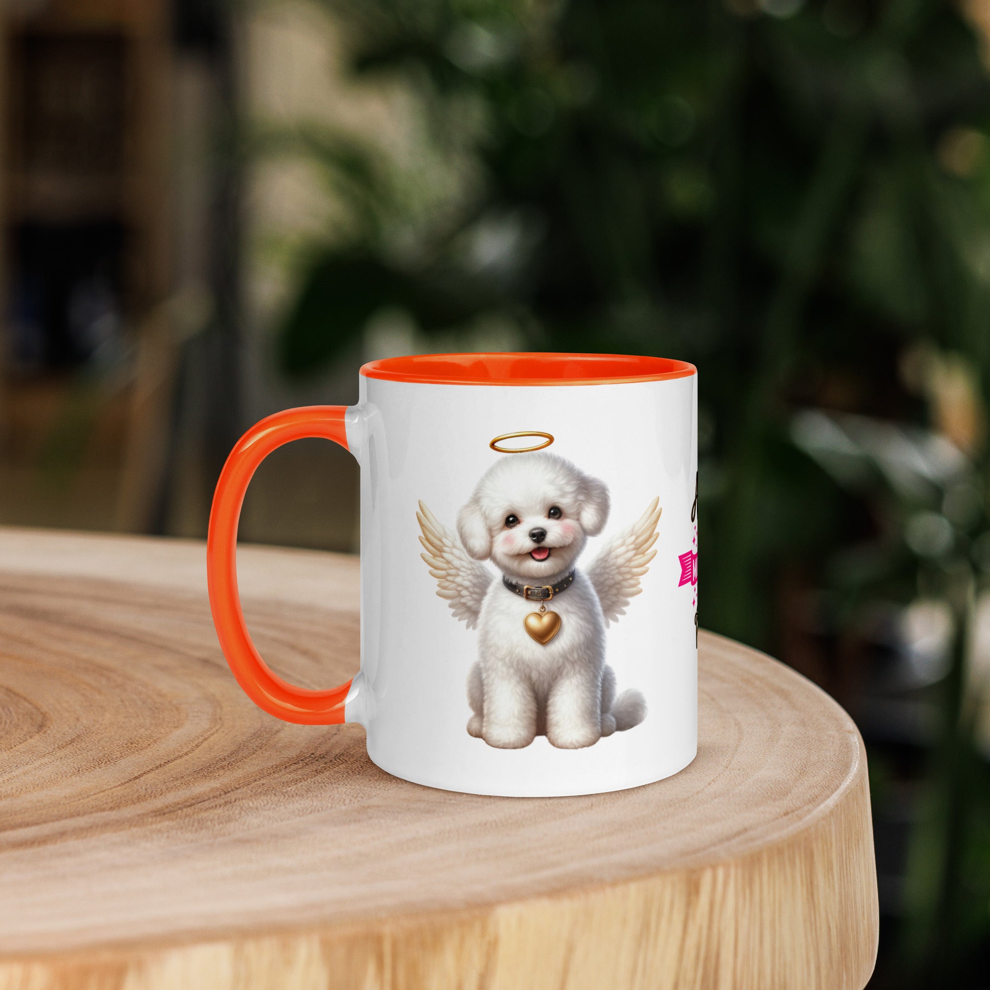 11oz Bichon Frisé Angel - Always On My Mind Forever In My Heart