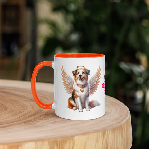 11oz Border Collie Angel - Always On My Mind Forever In My Heart