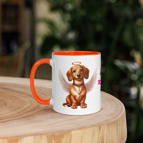 11oz Dachshund Angel - Always On My Mind Forever In My Heart