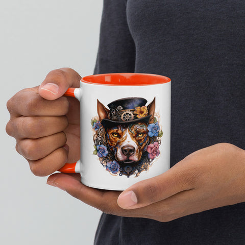 11oz Steampunk Pitbull 'Bruce'