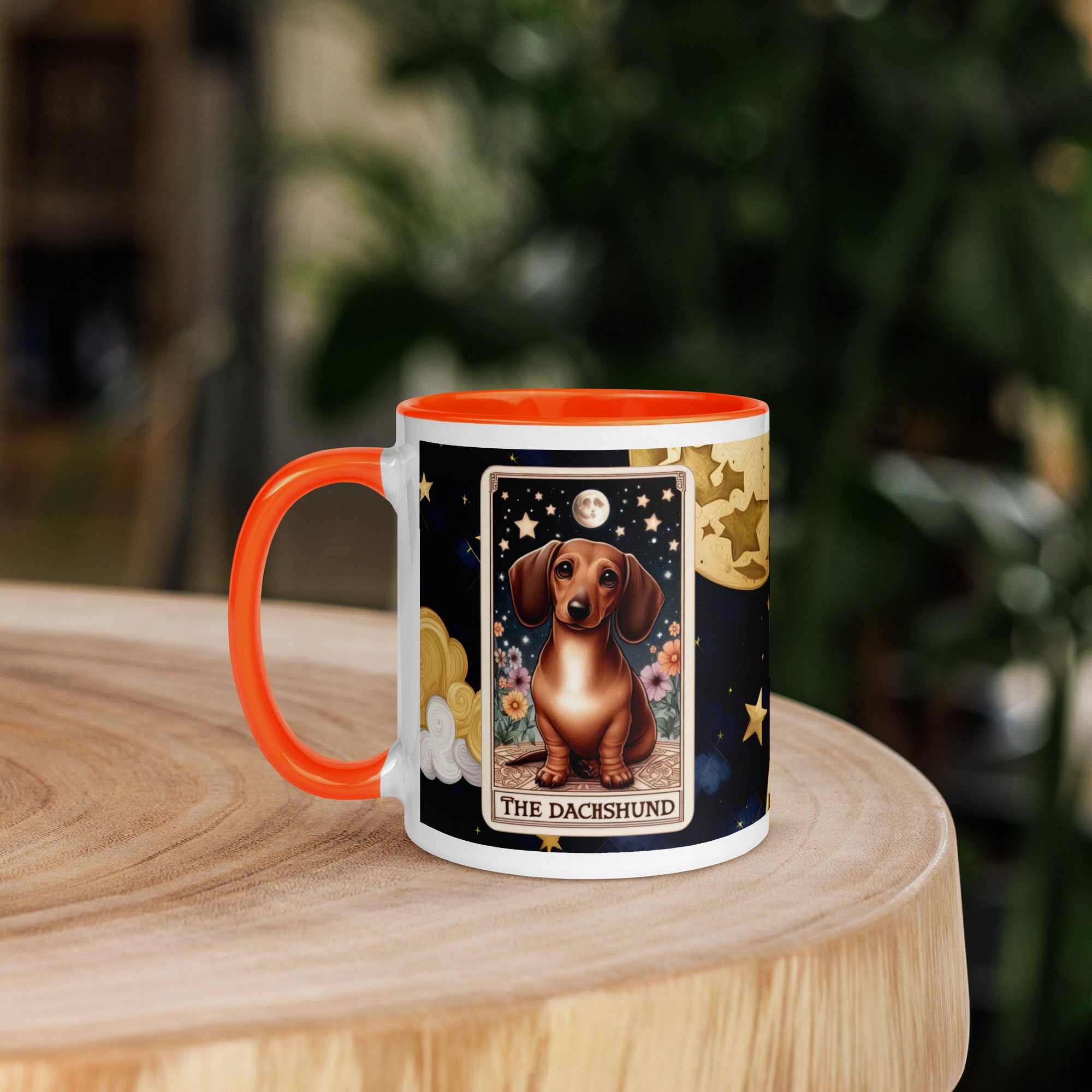 11oz Tarot Card Mug - The Dachshund