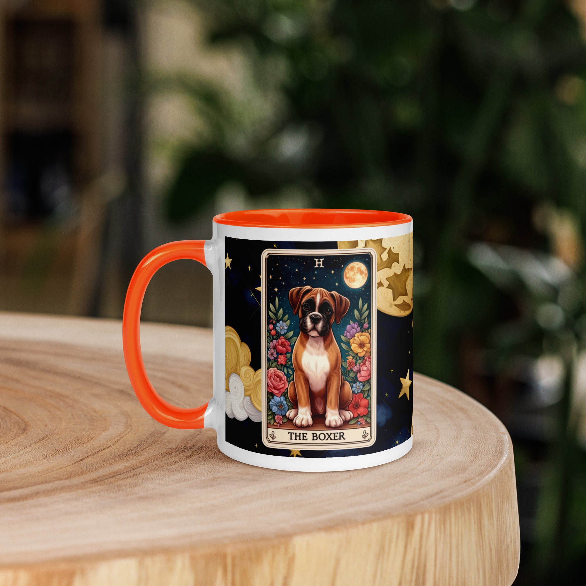 11oz Tarot Card Mug - The Boxer