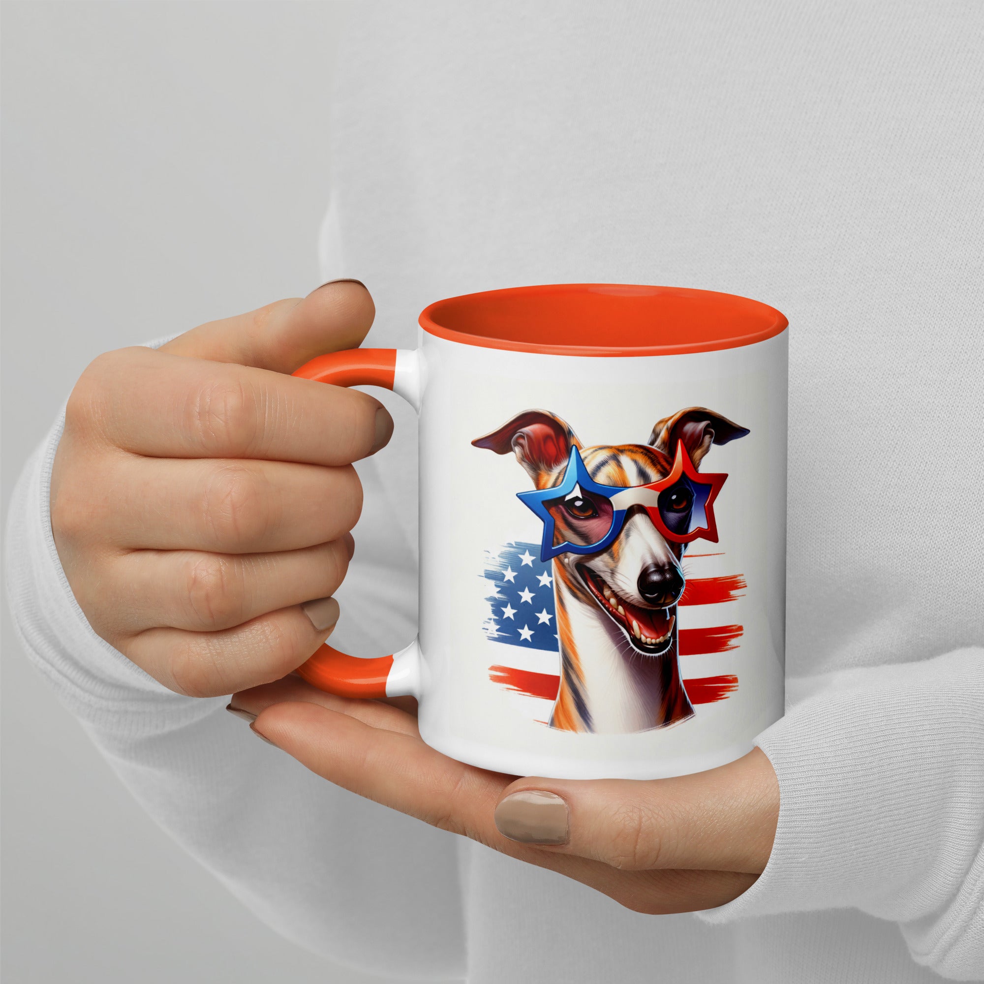 11oz Whippet - USA Star Glasses