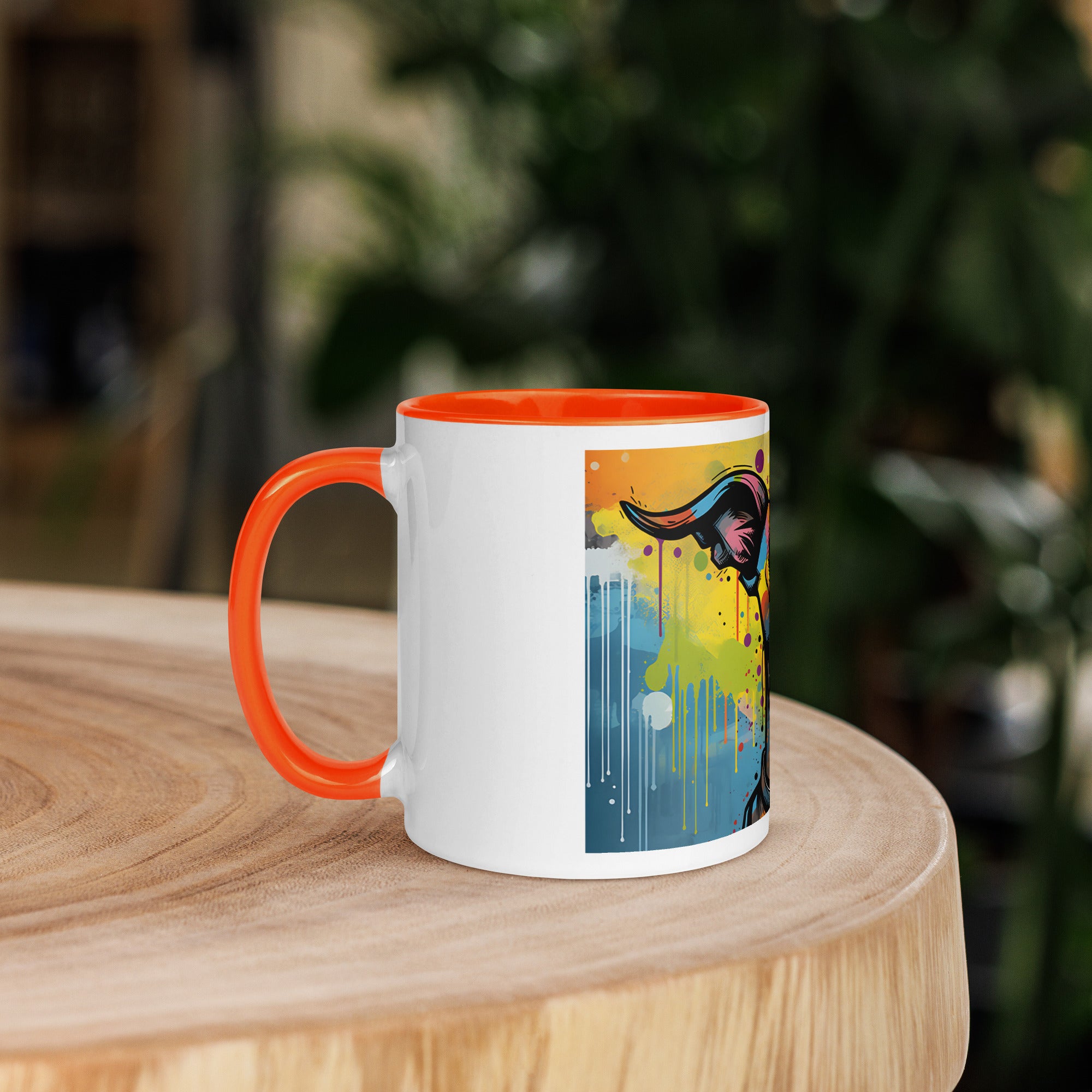 11oz Cute Whippet - Pop Art Funky